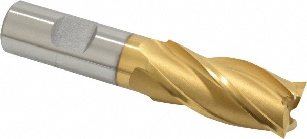 OSG 5403205 Square End Mill: 7/8 Dia, 1-7/8 LOC, 3/4 Shank Dia, 4-1/8 OAL, 4 Flutes, Cobalt Image