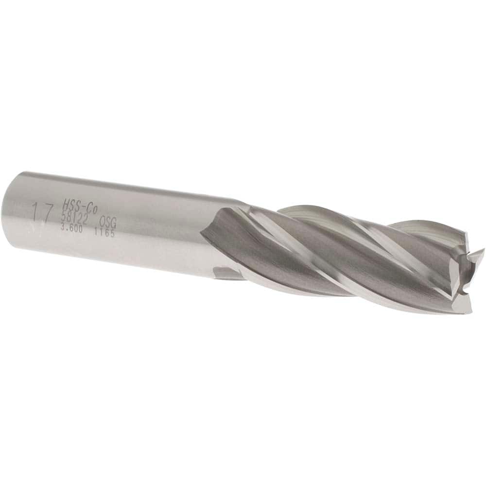 Square End Mill 1-5/8 L of Cut TiN Cleveland C75173 