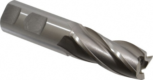 OSG 5815100 Square End Mill: 0.9449 Dia, 2 LOC, 1 Shank Dia, 4-1/2 OAL, 4 Flutes, Cobalt Image