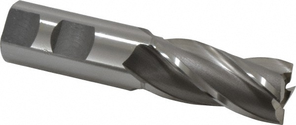 OSG 5815200 Square End Mill: 0.9843 Dia, 2 LOC, 1 Shank Dia, 4-1/2 OAL, 4 Flutes, Cobalt Image