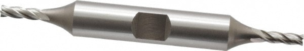 OSG 5420100 Square End Mill: 1/8 Dia, 3/8 LOC, 3/8 Shank Dia, 3-1/16 OAL, 4 Flutes, Cobalt Image