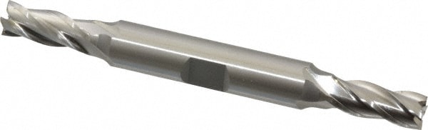 OSG 5429300 Square End Mill: 9/32 Dia, 11/16 LOC, 3/8 Shank Dia, 3-3/8 OAL, 4 Flutes, Cobalt Image