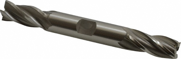 OSG 5427100 Square End Mill: 31/64 Dia, 1 LOC, 1/2 Shank Dia, 4-1/8 OAL, 4 Flutes, Cobalt Image