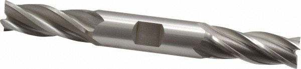OSG 5429800 Square End Mill: 9/16 Dia, 1-3/8 LOC, 5/8 Shank Dia, 5 OAL, 4 Flutes, Cobalt Image