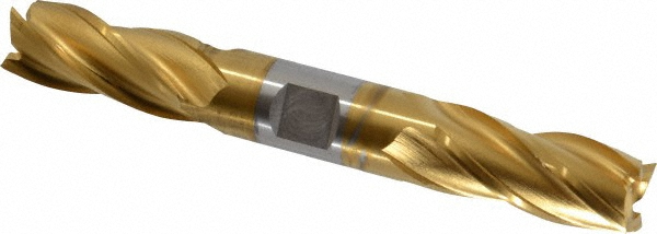 OSG 5423105 Square End Mill: 3/4 Dia, 1-5/8 LOC, 3/4 Shank Dia, 5-5/8 OAL, 4 Flutes, Cobalt Image