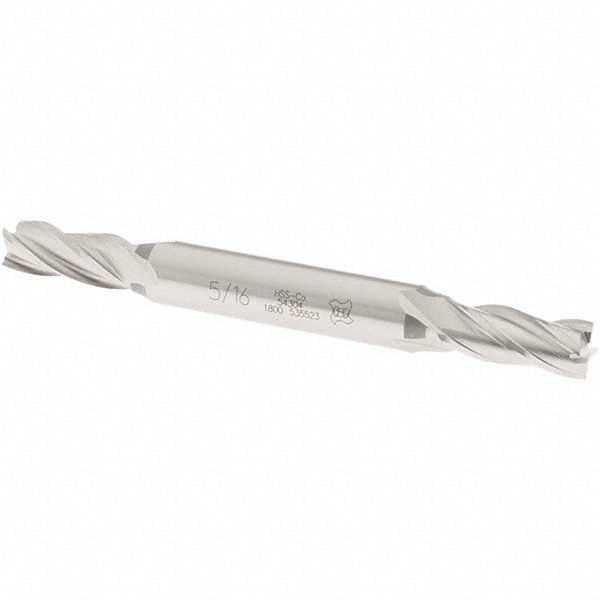 OSG 5430400 Square End Mill: 5/16 Dia, 3/4 LOC, 3/8 Shank Dia, 3-1/2 OAL, 4 Flutes, Cobalt Image