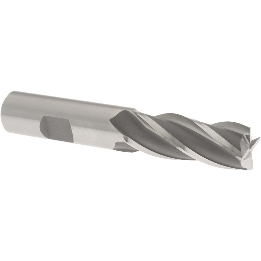 OSG 5412100 Square End Mill: 5/8 Dia, 1-5/8 LOC, 5/8 Shank Dia, 3-3/4 OAL, 4 Flutes, Cobalt Image