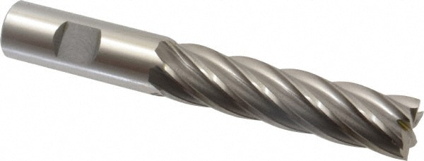 OSG 5463500 Square End Mill: 3/4 Dia, 3 LOC, 3/4 Shank Dia, 5-1/4 OAL, 6 Flutes, Cobalt Image