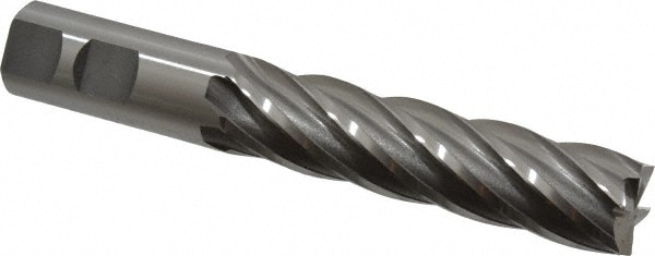 OSG 5464500 Square End Mill: 7/8 Dia, 3-1/2 LOC, 7/8 Shank Dia, 5-3/4 OAL, 6 Flutes, Cobalt Image