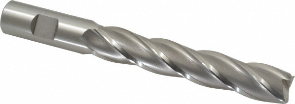 OSG 5583100 Square End Mill: 3/4 Dia, 4 LOC, 3/4 Shank Dia, 6-1/4 OAL, 4 Flutes, Cobalt Image