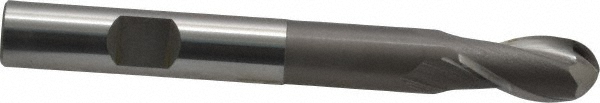OSG 5260500 Ball End Mill: 0.375" Dia, 0.75" LOC, 2 Flute, Cobalt Image