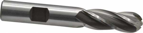 OSG 5441100 Ball End Mill: 0.5" Dia, 1.25" LOC, 4 Flute, Cobalt Image
