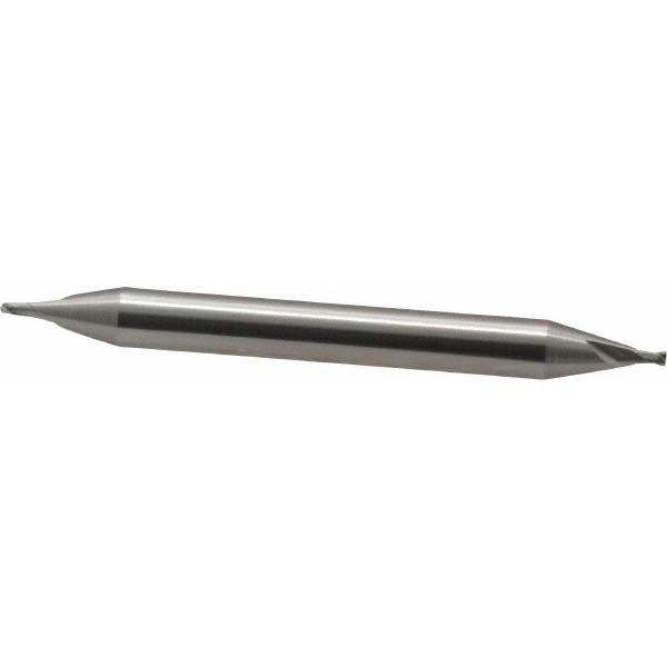 OSG 5627100 Square End Mill: 3/64 Dia, 1/16 LOC, 3/16 Shank Dia, 2 OAL, 2 Flutes, Cobalt Image