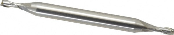 OSG 5637400 Square End Mill: 3/32 Dia, 9/32 LOC, 3/16 Shank Dia, 2-1/4 OAL, 2 Flutes, Cobalt Image