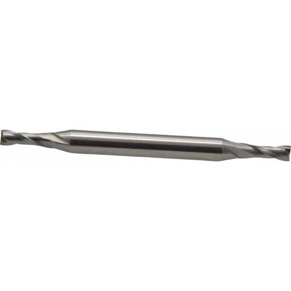 OSG 5637600 Square End Mill: 1/8 Dia, 3/8 LOC, 3/16 Shank Dia, 2-1/4 OAL, 2 Flutes, Cobalt Image