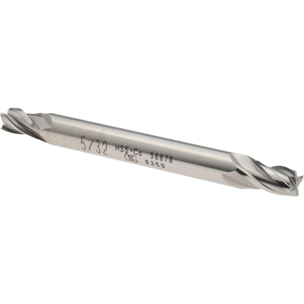 T-Slot Replaceable Milling Tip: 5/32X3/16X15/64 4F COB IC908, Carbide/Cobalt