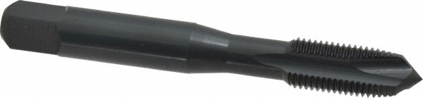 OSG 1708101 Spiral Point Tap: 3/8-24, UNF, 3 Flutes, Plug, 3B, Powdered Metal, Oxide Finish Image