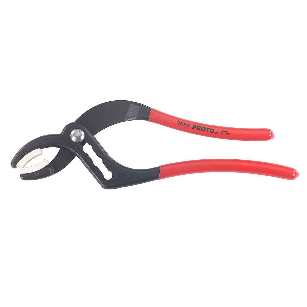 Tongue & Groove Plier: 2-1/2" Cutting Capacity, Smooth Jaw