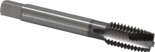 OSG 2892608 Spiral Point Tap: M14 x 2, Metric Coarse, 3 Flutes, Bottoming, 6H, Vanadium High Speed Steel, TiCN Finish Image