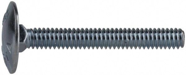 Step Bolts; System of Measurement: Inch ; Thread Size (Inch): 1/4-20 ; Length (Inch): 2in ; Length (mm): 50.80 ; Material: Steel ; Material Grade: 2