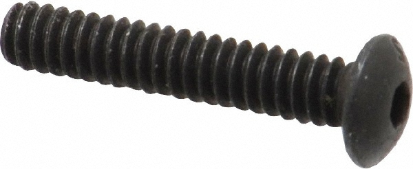 Value Collection 701051PR Socket Cap Screw: #6-32 x 3/4, Alloy Steel, Black Oxide Finish Image