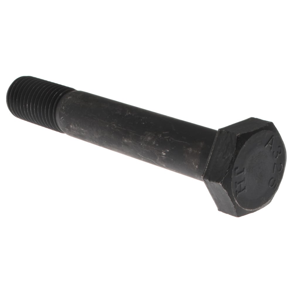 Hex Head Bolt: 1-8, 6-1/2" Length Under Head, Steel, Grade A325