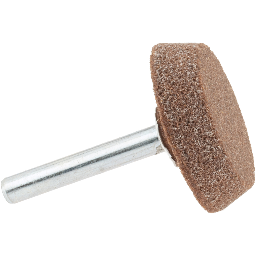 Mounted Point:  3/8" Thickness,  A34,  60 Grit,  Medium