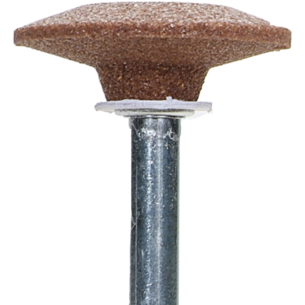 Mounted Point:  1/4" Thickness,  A37,  60 Grit,  Medium