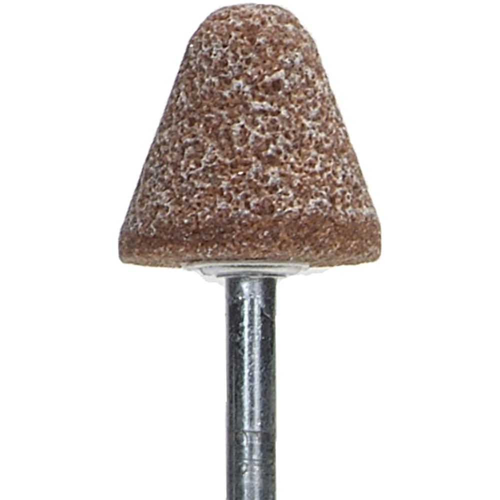 Mounted Point: 5/8" Thick, 1/8" Shank Dia, B41, 60 Grit, Medium