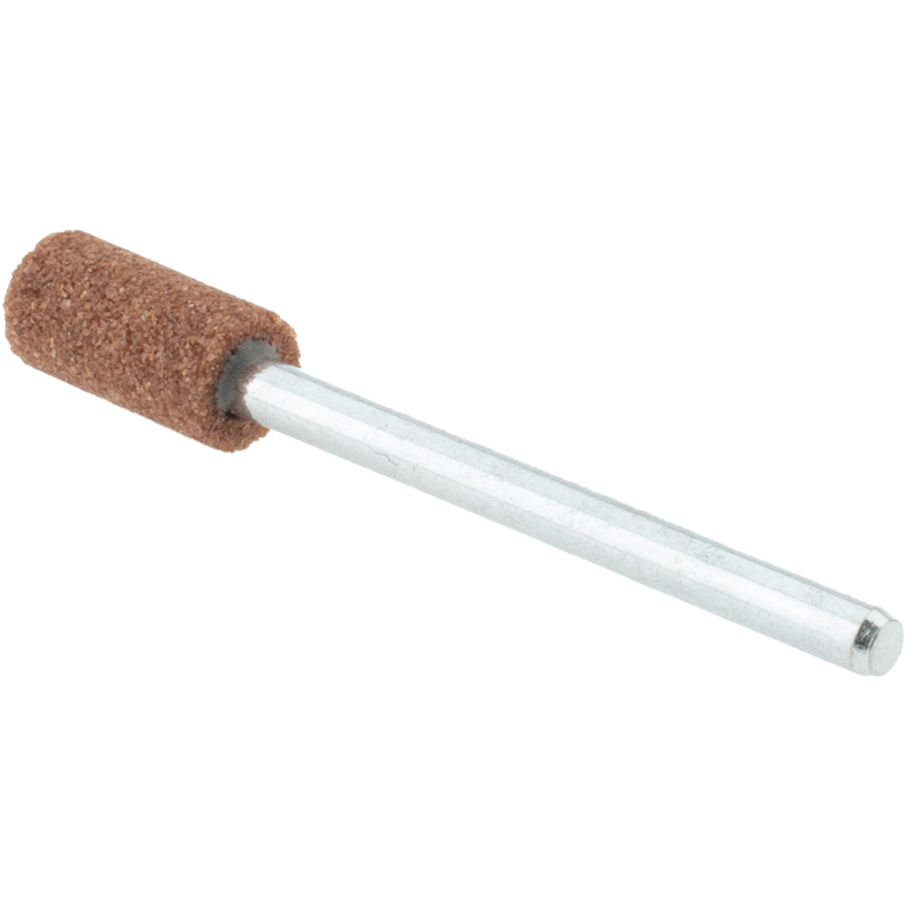 Norton Mounted Point 1/2" Thick, 1/8" Shank Dia, B135, 60 Grit