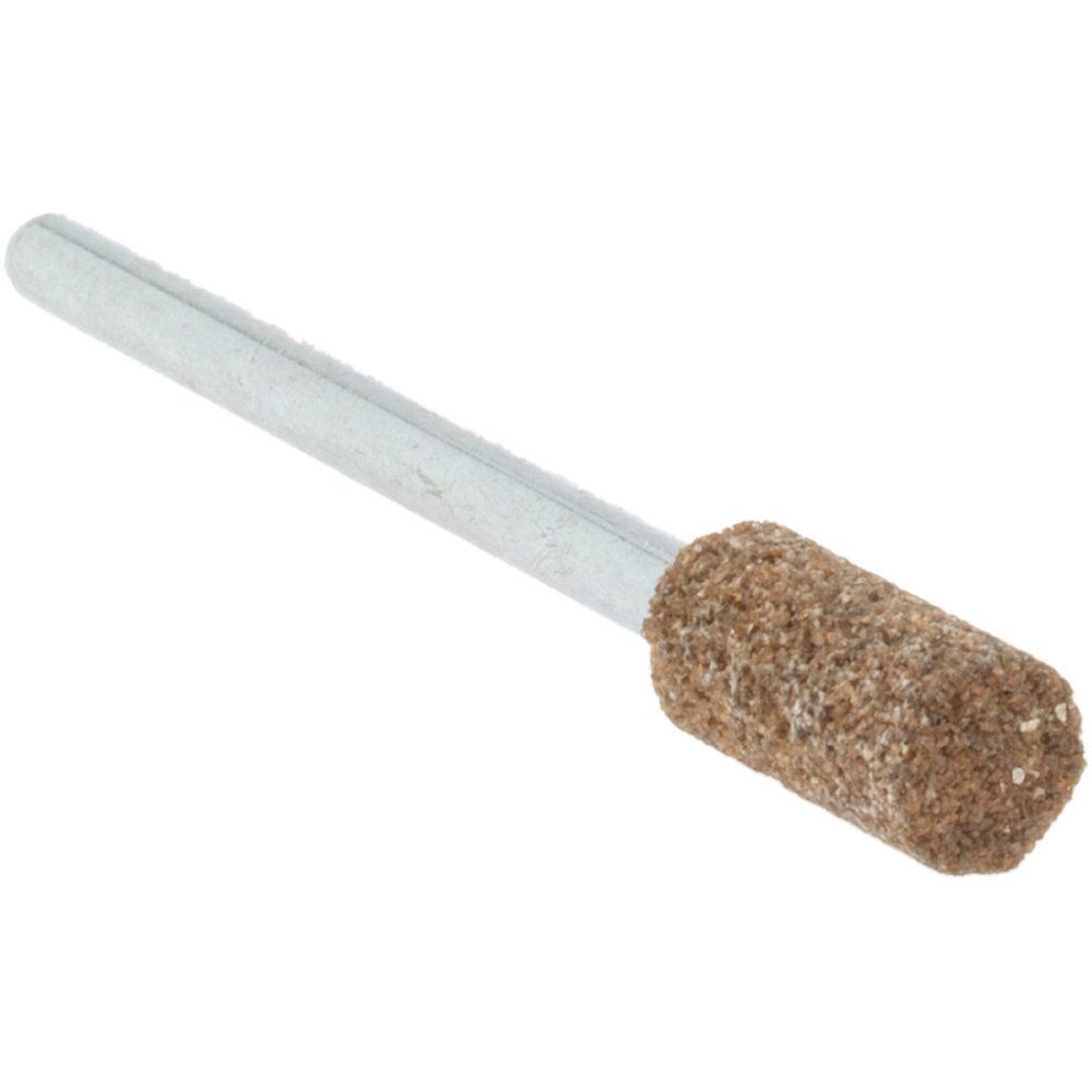 Norton Mounted Point 1/2" Thick, 1/8" Shank Dia, W163, 60 Grit