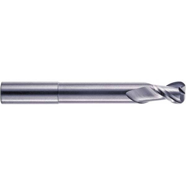 Solid Carbide Endmill 9//64 Mill Diameter 9//16 Flute Length F/&D Tool Company 23007 Two Flute 3//16 Shank Diameter 2 Overall length Single End