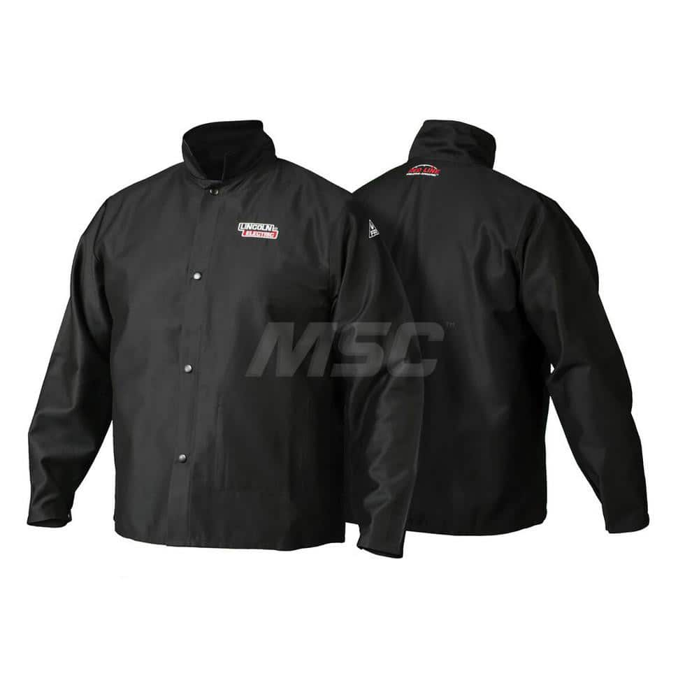 Lincoln Electric K2985-L Jackets & Coats; Garment Style: Jacket ; Size: Large ; Material: Cotton ; Closure Type: Button ; Flame Retardant: Yes ; Number Of Pockets: 1.000 