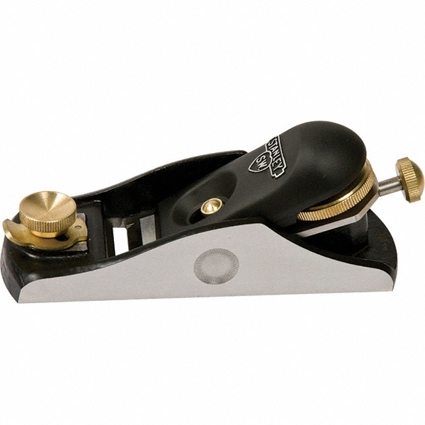 Wood Planes & Shavers: Type: Block Plane; Overall Length (Inch): 6-1/2; Blade Width (Inch): 1/8; Blade Material: Steel
