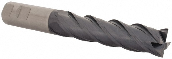 Kennametal 4067328 Corner Chamfer End Mill: 1" Dia, 4" LOC, 4 Flute, 0.02" Chamfer Width, Solid Carbide Image