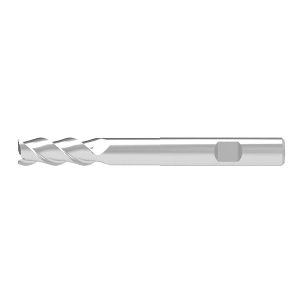 WNT - Square End Mill: 8.00 mm Dia, 21.0000 mm LOC, 3 Flute, Solid ...