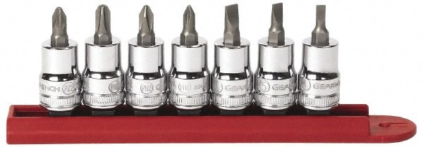 GEARWRENCH 80577 Screwdriver Insert Bit Set: Phillips & Slotted 