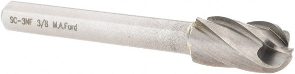 M.A. Ford. 42375150 Abrasive Bur: SC-3NF, Cylinder with Radius 