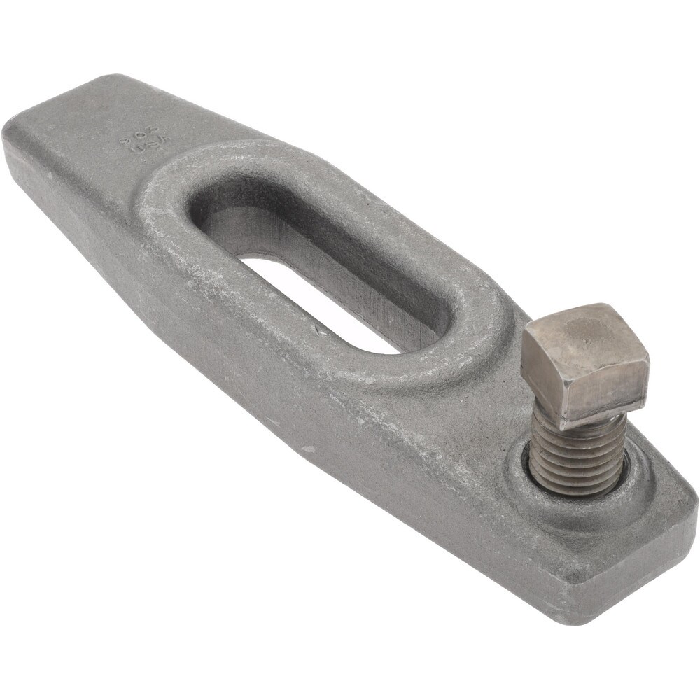 13/16" Stud, 2" Travel, 8" OAL x 2-1/8" Overall Width x 1-1/8" Overall Height, Heel Clamp