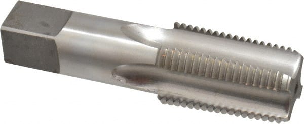 Reiff & Nestor 47021 Standard Pipe Tap: 1/2-14, PTF SAE, Regular, 4 Flutes, High Speed Steel, Bright/Uncoated 