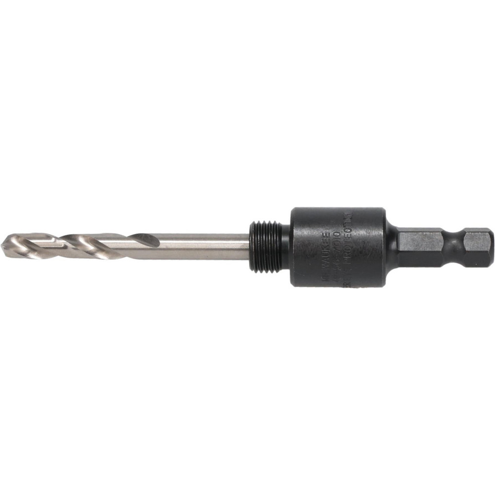Hole Saw Arbor: Straight Shank, Drill Pilot