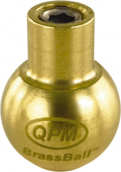 QPM Products BB11043 Round Coolant Hose Nozzle: 15 mm Nozzle Dia, Brass 
