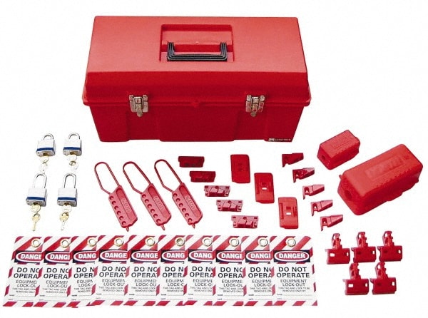 38 Piece Electrical Lockout Kit