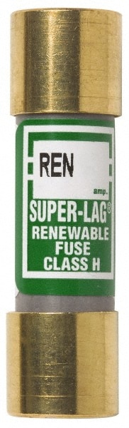 Cooper Bussmann REN-15 Cartridge Time Delay Fuse: H, 15 A, 50.8 mm OAL, 14.3 mm Dia Image