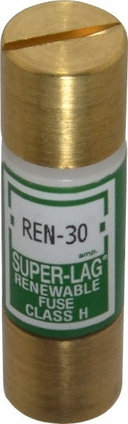 Cooper Bussmann REN-30 Cartridge Time Delay Fuse: H, 30 A, 50.8 mm OAL, 14.3 mm Dia Image