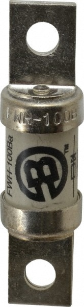 Cooper Bussmann FWH-100B Cartridge Fast-Acting Fuse: 100 A, 3-5/8" OAL Image