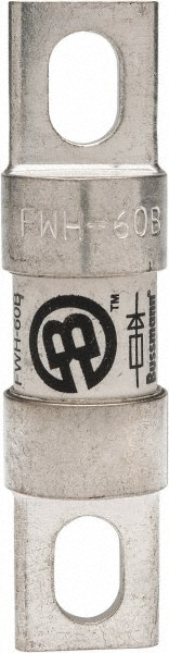 Cooper Bussmann FWH-60B Cartridge Fast-Acting Fuse: 60 A, 3-3/16" OAL Image