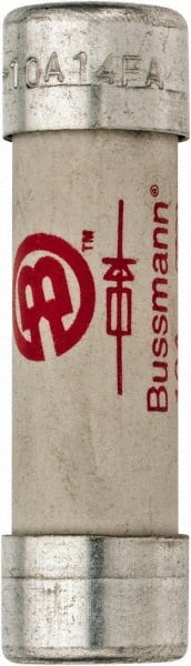 Cooper Bussmann FWP-10A14F Cartridge Fast-Acting Fuse: 10 A, 50.8 mm OAL, 14.3 mm Dia 