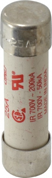 Cooper Bussmann FWP-25A14F Cartridge Fast-Acting Fuse: 25 A, 50.8 mm OAL, 14.3 mm Dia Image