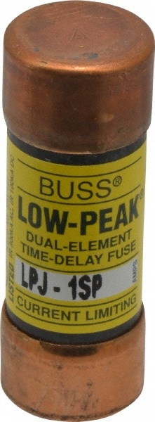 Cooper Bussmann LPJ-1SP Cartridge Time Delay Fuse: J, 1 A, 20.6 mm Dia Image